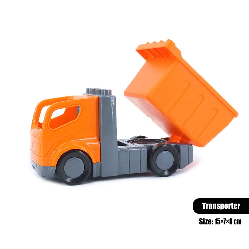 Anhänger Auto Motorrad Boot Große Bausteine Kollokation Fahrzeug Zubehör Kind DIY Spielzeug Kompatibel Mit Duploed Set Geschenk