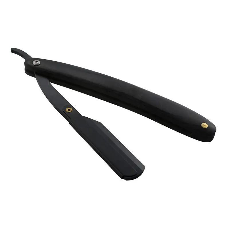 Lâmina barbear manual com barbeador masculino para barbeiro profissional, corte cabelo para lâmina