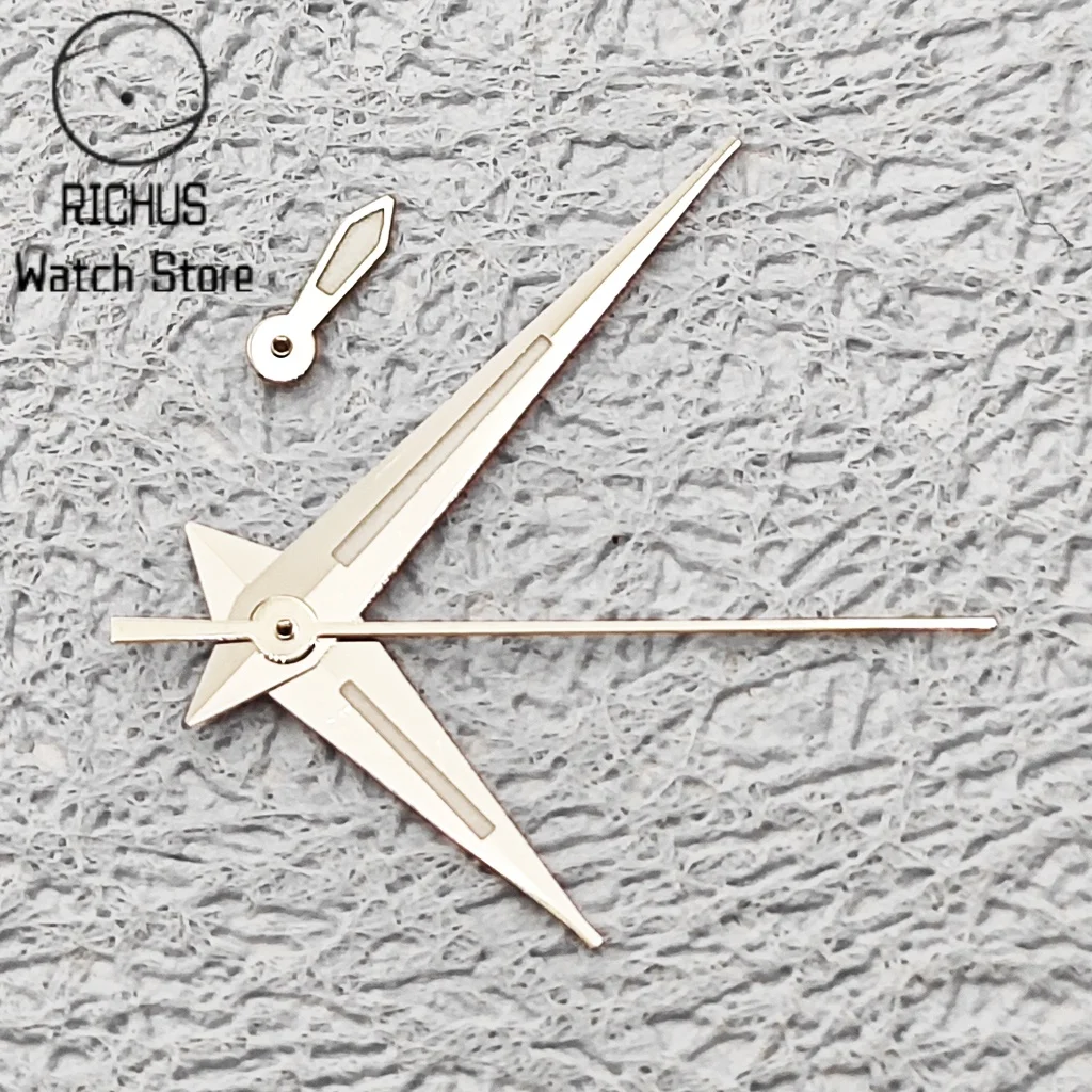RICHUS NH39 Silver Gold Blue Watch Hands Green Luminous Hands Fit NH39 Automatic Movement Watch Accessories