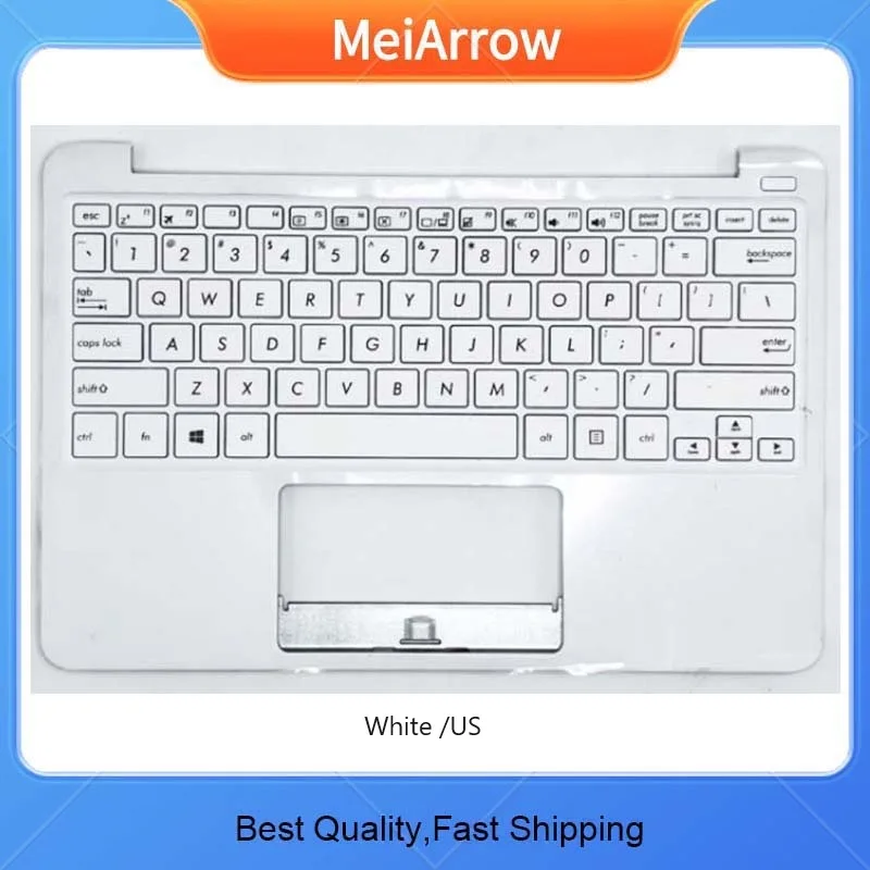 

New/org For 11.6" ASUS VivoBook E200 E200H E200HA 1A 1B Palmrest US keyboard upper cover C shell