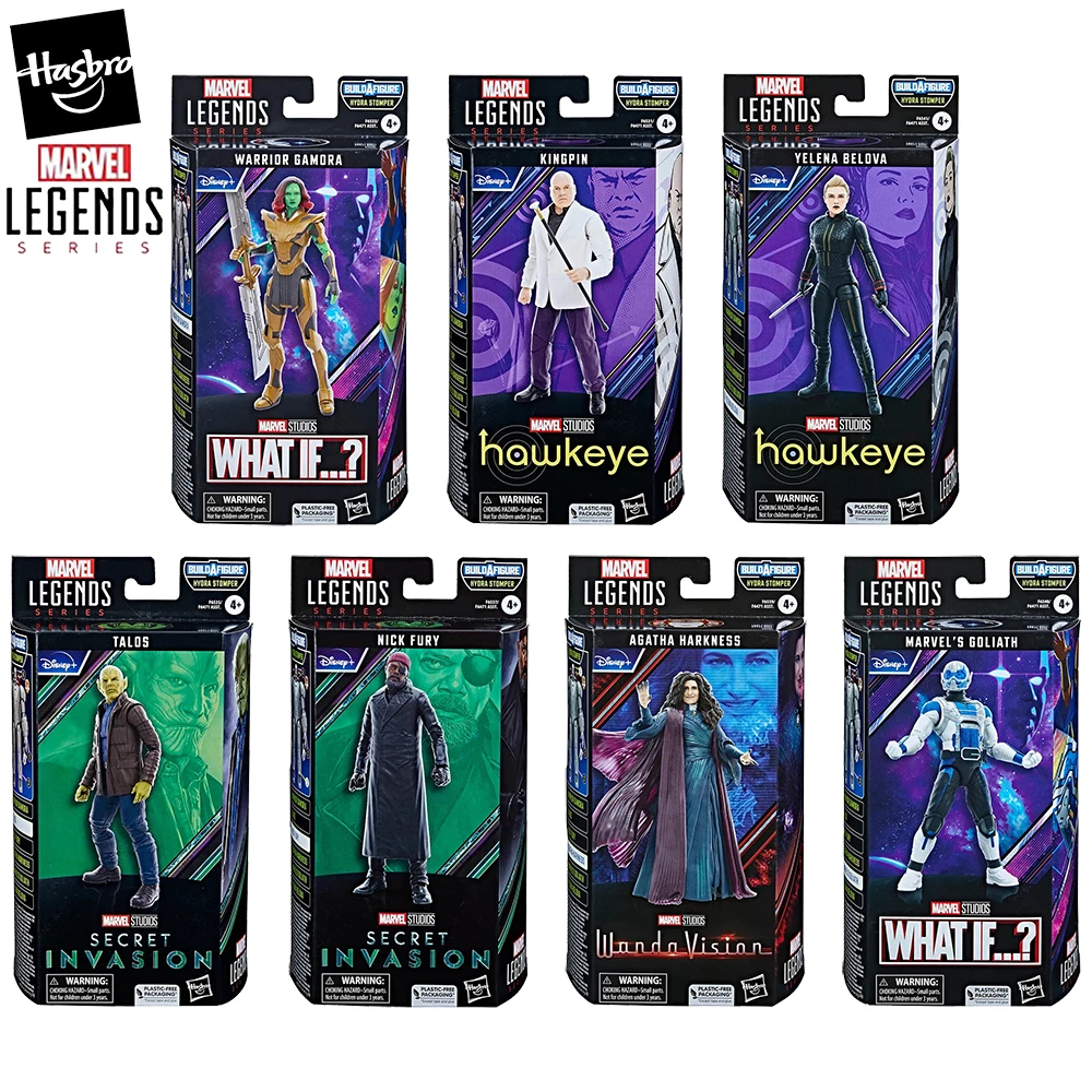 In-Stock Hasbro Marvel Legends Yelena, Belova, Kingpin, Gamora, Talos, Nick Fury, Agatha Harkness and Goliath Action Figure Toys