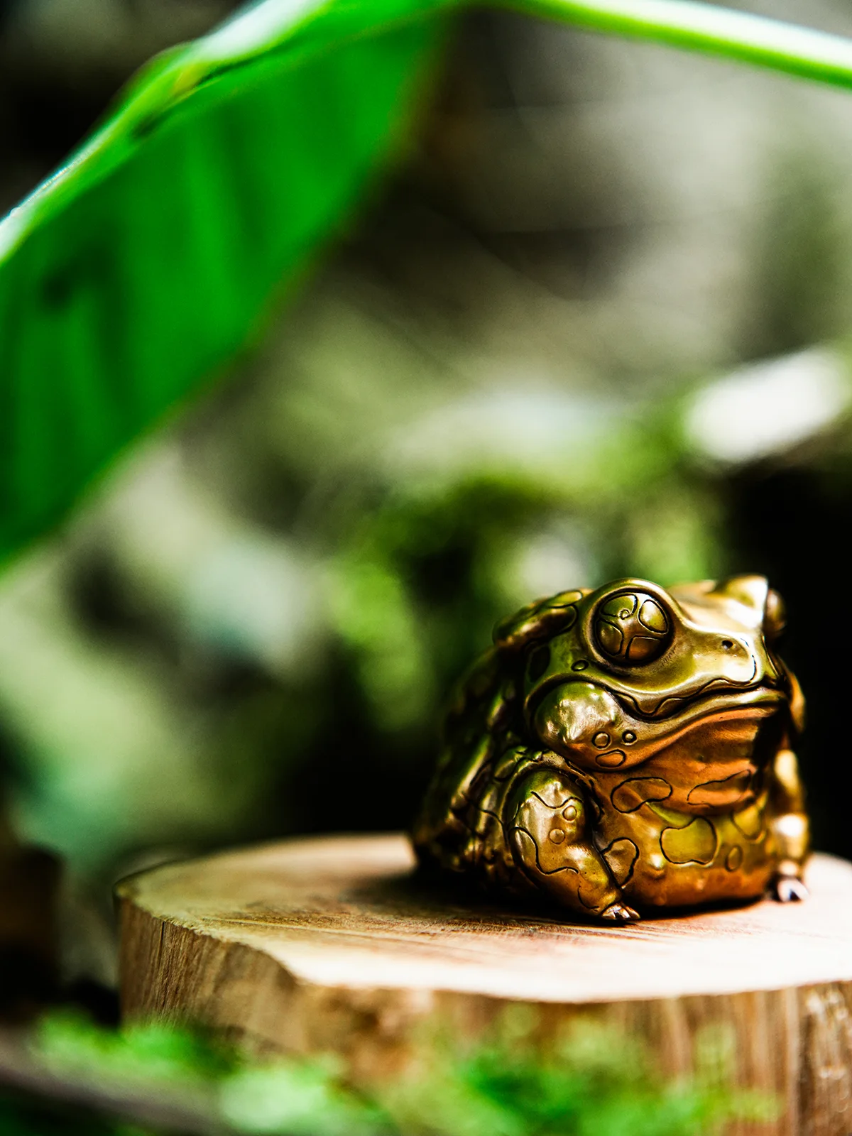 Japanese Big Toad Ornament, Decoration Item, 40*4.5mm