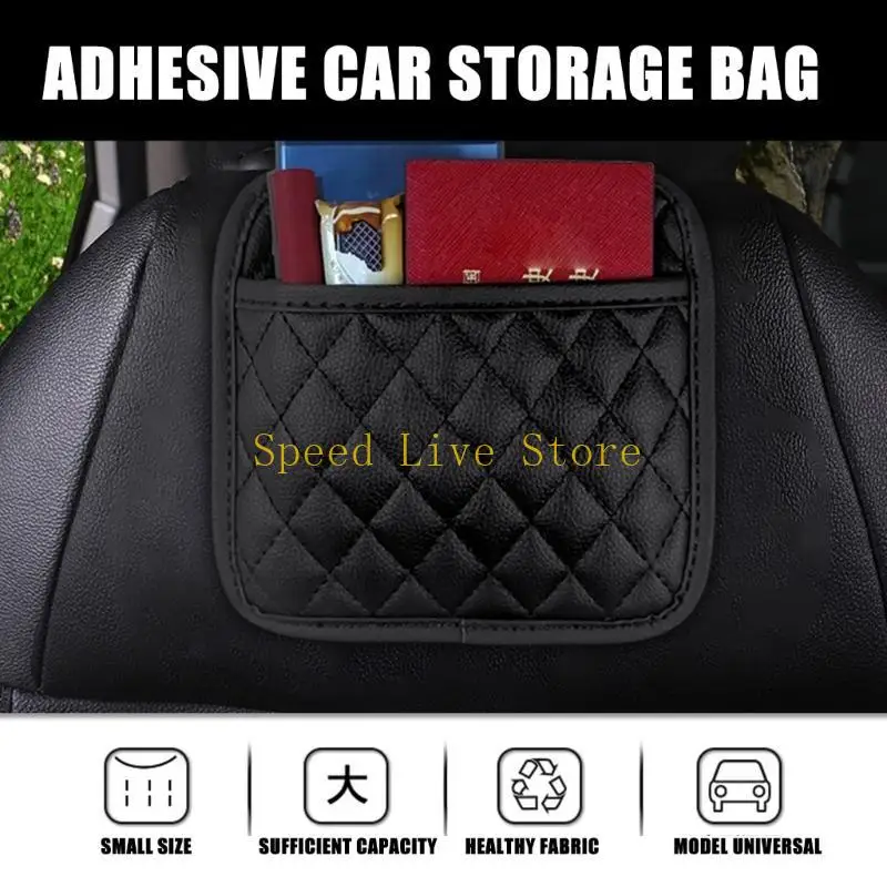 547C Car Seats Back Door Center Console Car Storage Pocket for Keys Cards Small Stuff Multifunction Car Storage Bag
