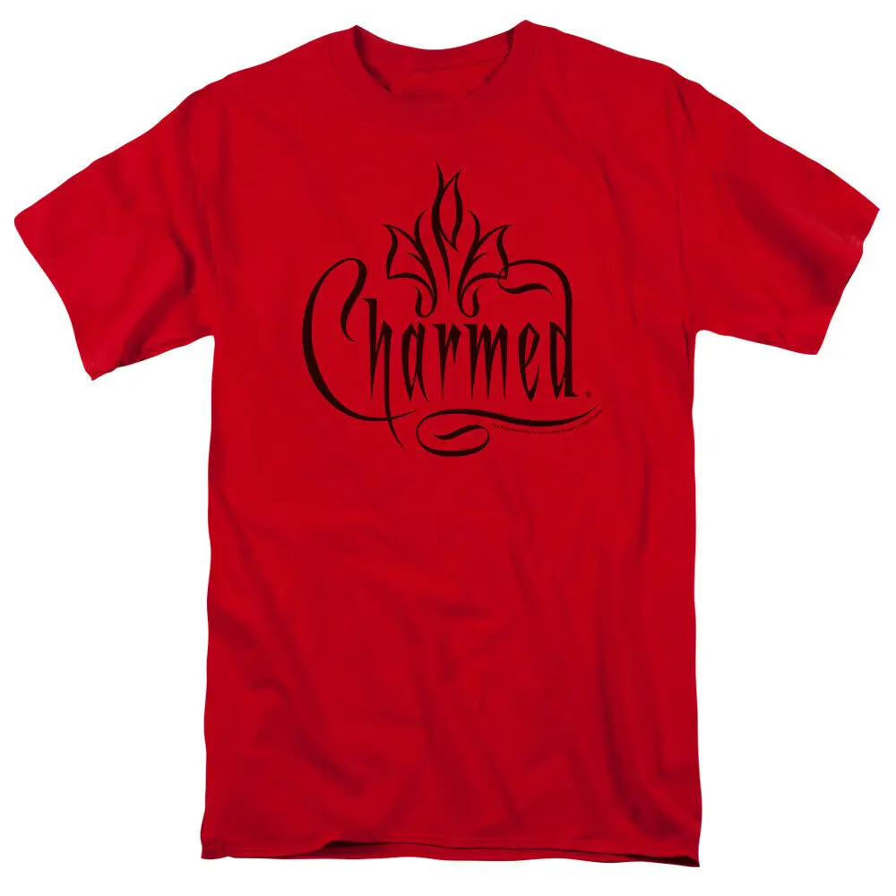 Charmed Logo T Shirt Mens Licensed Classic Merchandise Red