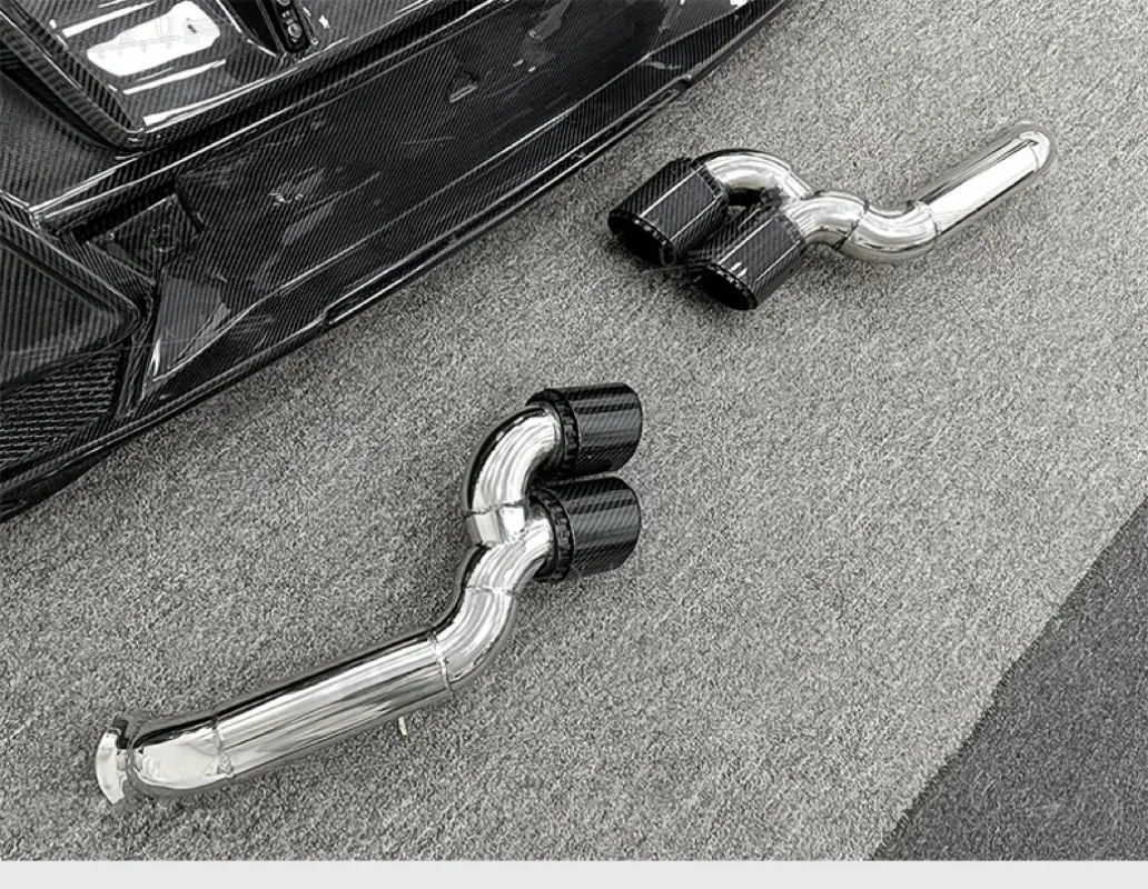 Aero-Enhanced FORBenz GLE Coupe LD Style Carbon Fiber Rear Diffuser Spoiler Body Kit