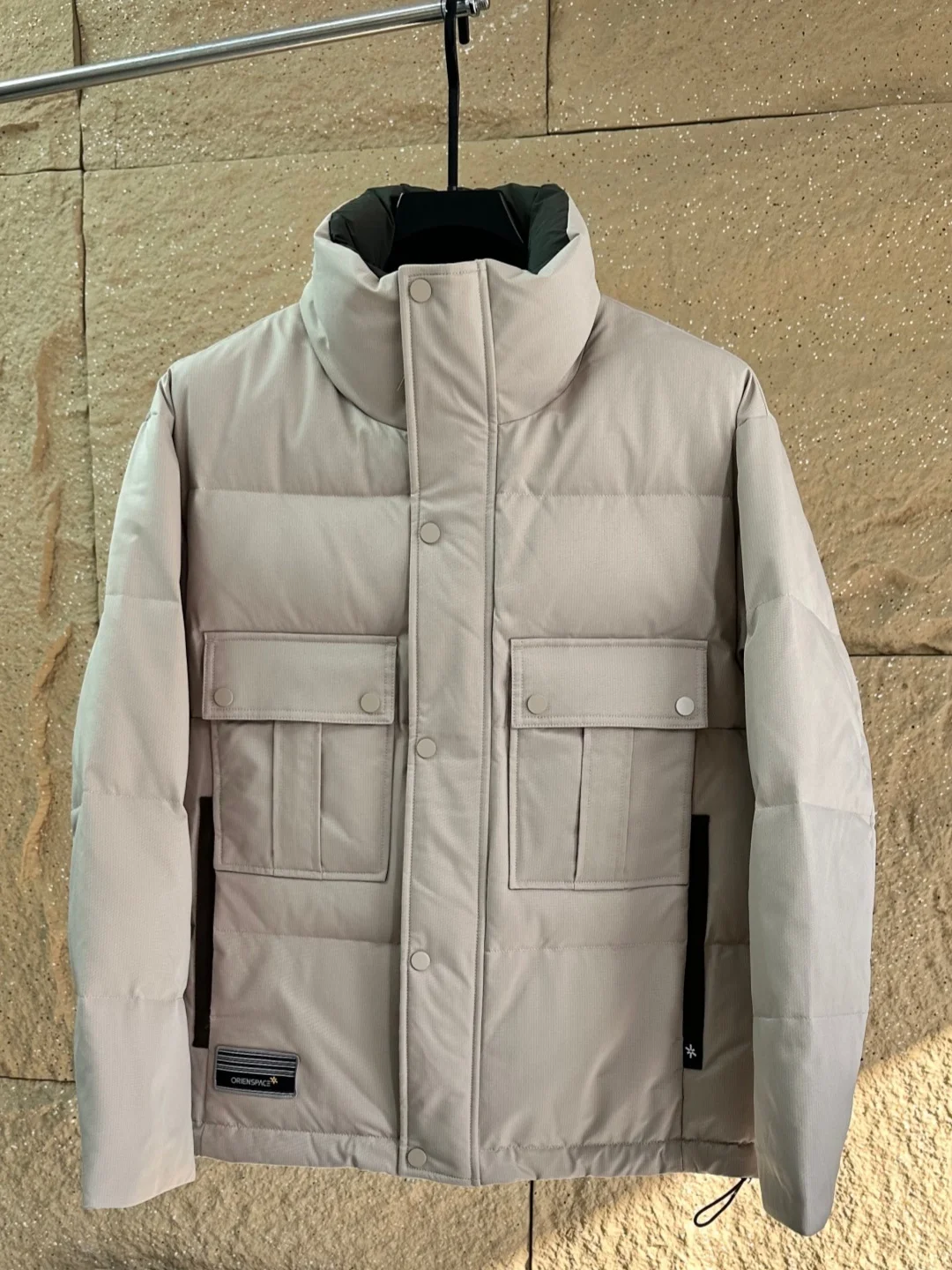 

Мужская повседневная куртка-пуховик Homeslice 90 Du с воротником-стойкой, ветрозащитная, теплая, легкая, для зимы, рабочая одежда, брендовая одежда