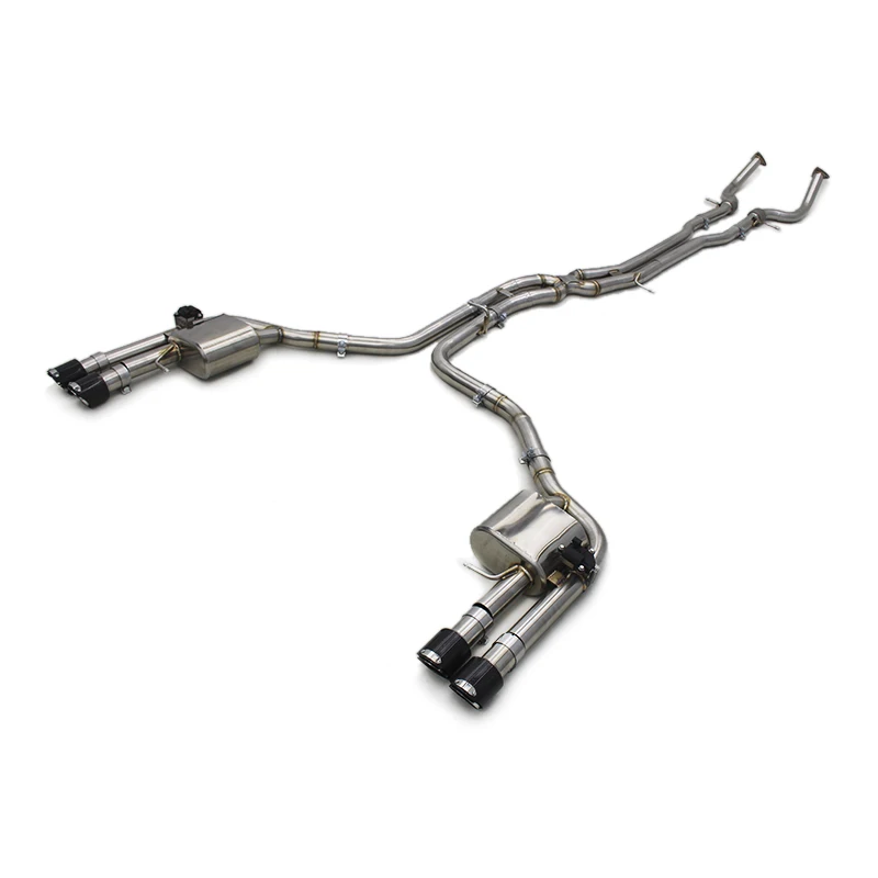

OEM Valvetronic Muffler Exhaust Pipes For Audi S8 D4 4.0T 2013-2018 Stainless Steel Catback With Remote Control