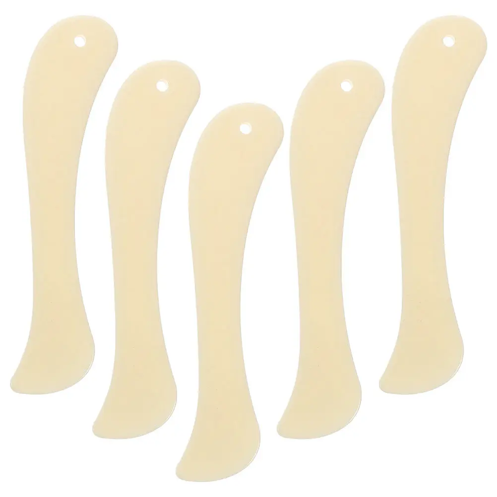 

5Pcs Ergonomic Plastic Bone Folder Paper Creaser Tool for Quick Envelope Opening Paper Folding Scoring Creasing Gluing Bubble