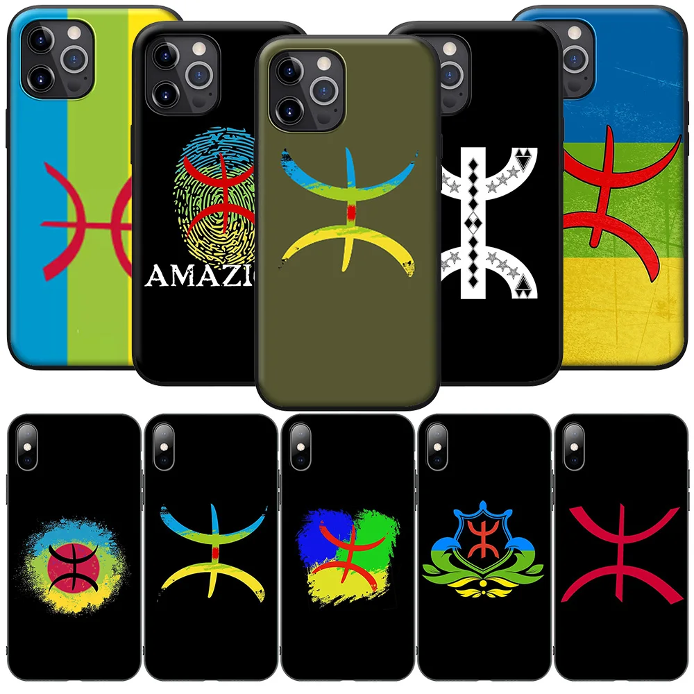 Amazigh Berber Flag New High-End Phone Case for Samsung Galaxy A15 S10E S9 S8 S7 Note 20 10 9 8 Plus Lite