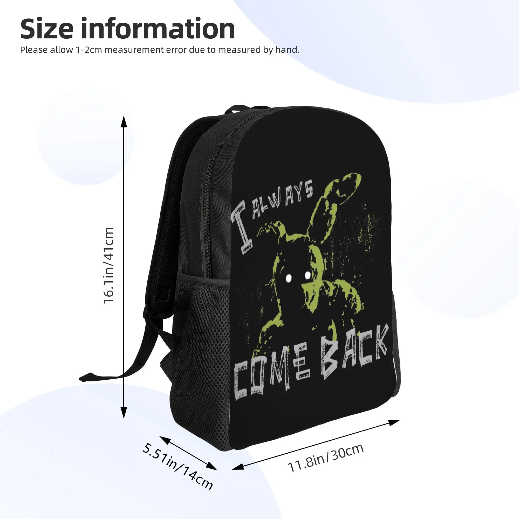 Springtrap FNAF At Freddys Rucksack Jugend-Polyester-College-Rucksäcke Weiche Kawaii-Schultaschen Rucksack