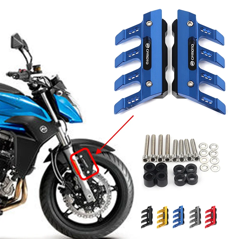 

For CFMOTO 250NK CF250 cf250nk 400NK CF400 CF125 150NK CF150 Motorcycle Mudguard Front Fork Protector Fender Slider Accessories