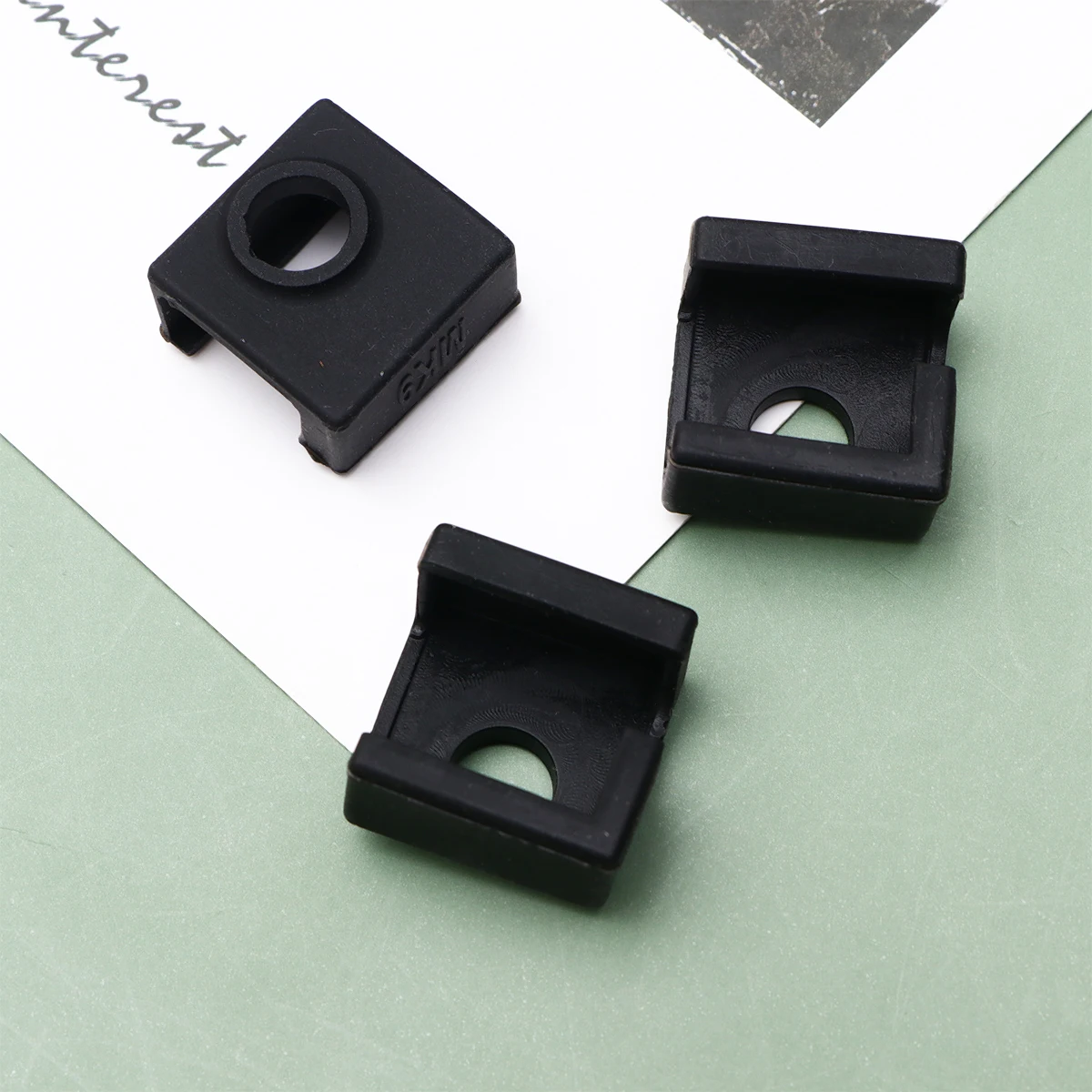 

3Pcs Aluminum Block Silicone Sleeve Heater for 3D Printers Thermal Insulation Burn Protection Stable Performance