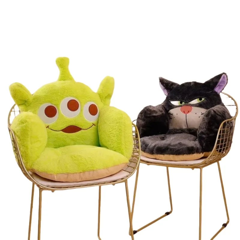 Lucifer animation peripheral plush doll semi-surrounded seat cushion integrated office essential warm cushion college dormitory