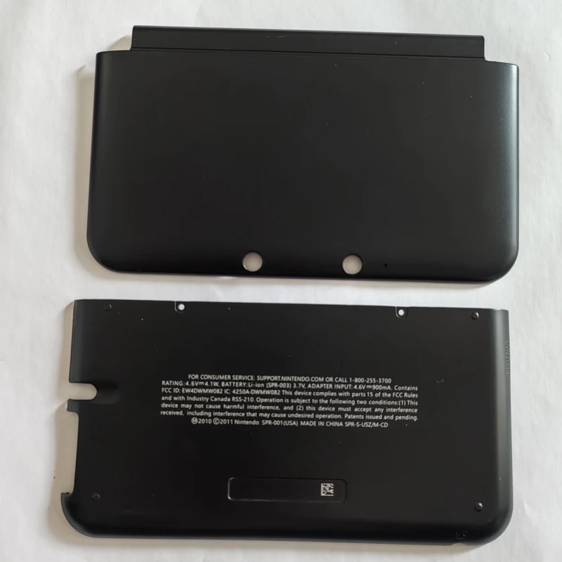 Nueva funda superior inferior lateral A & E con placas de cubierta para Nintendo Old 3DS XL LL 3DSXL carcasa de consola