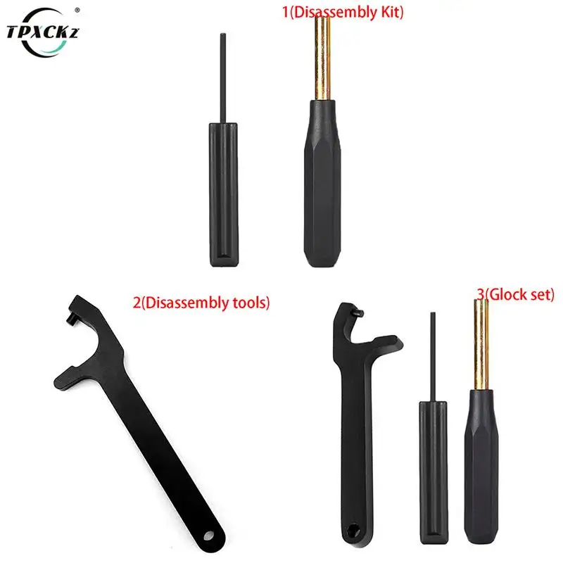 1/2/3Pcs/Set Glock Magnetic Plate Disassembly Removal Front Sight Mount Removal Installation Tool Kit Glock Accessories