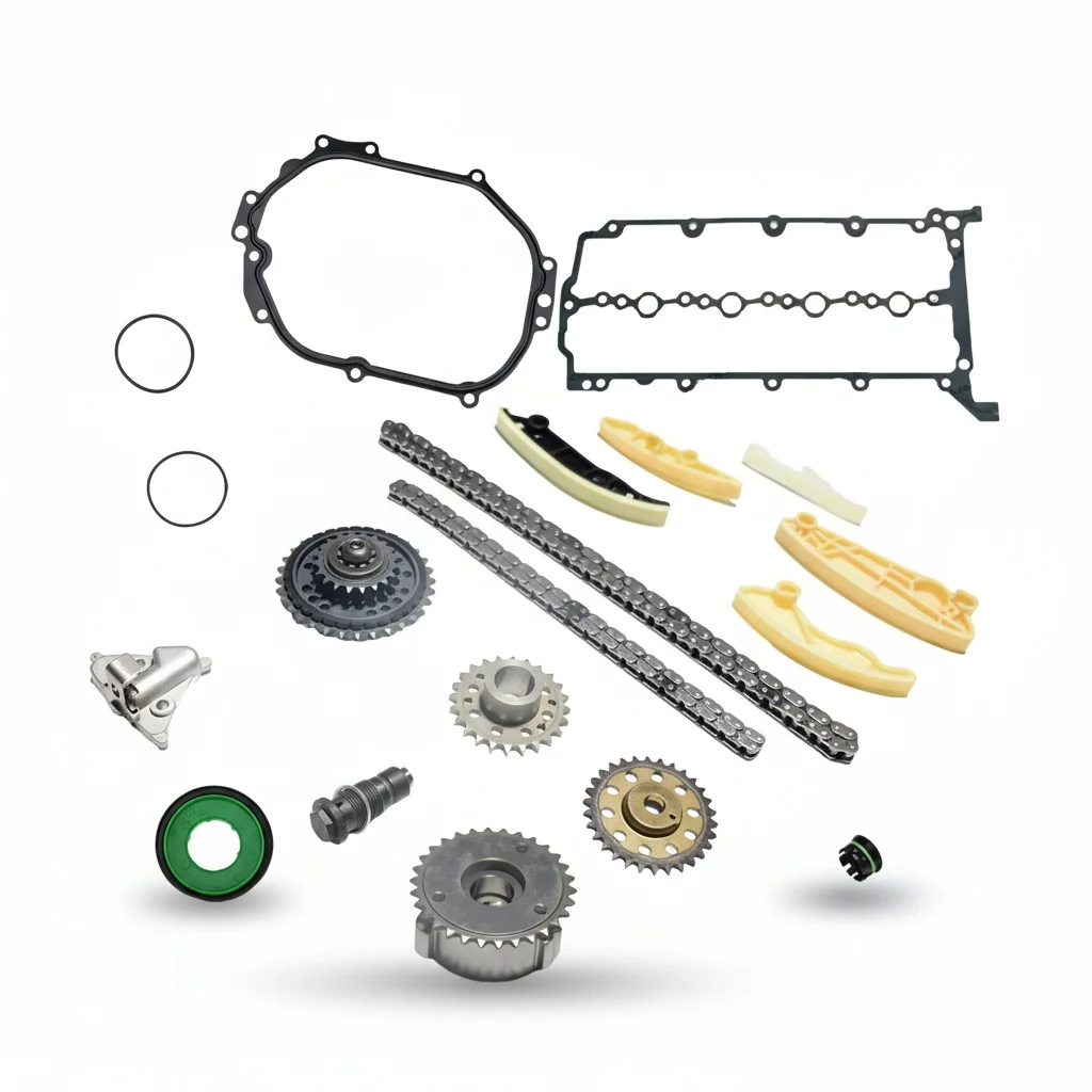 

Engine Timing Chain Kit, 204DTD AJ20D4 Timing Kit, fit for Land Rover Evoque, Discovery Sport, for Jaguar E-Pace, OE LR132675