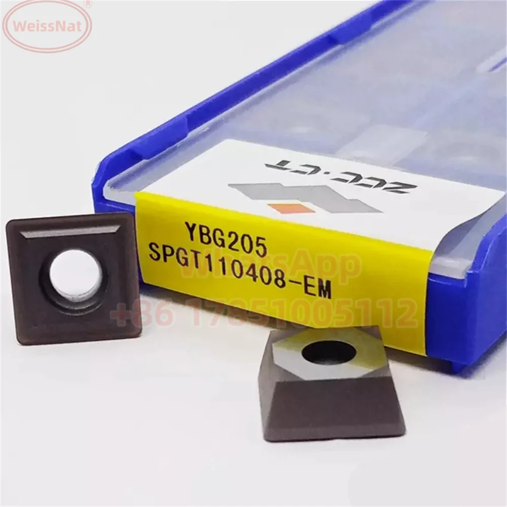 Imagem -02 - Inserção da Broca do Carboneto u Zcc.ct Spgt050204 Spgt060204 Spgt07t308 Spgt090408 Spgt110408 Spgt140512-pm em Ybg205 Ybg212 Yb6338