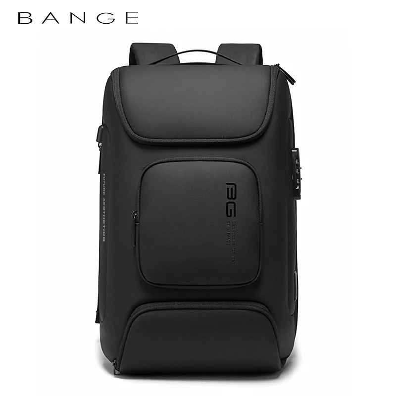 

Hot sell BANGE business waterproof custom travel men backpack bag casual sports laptop mochila