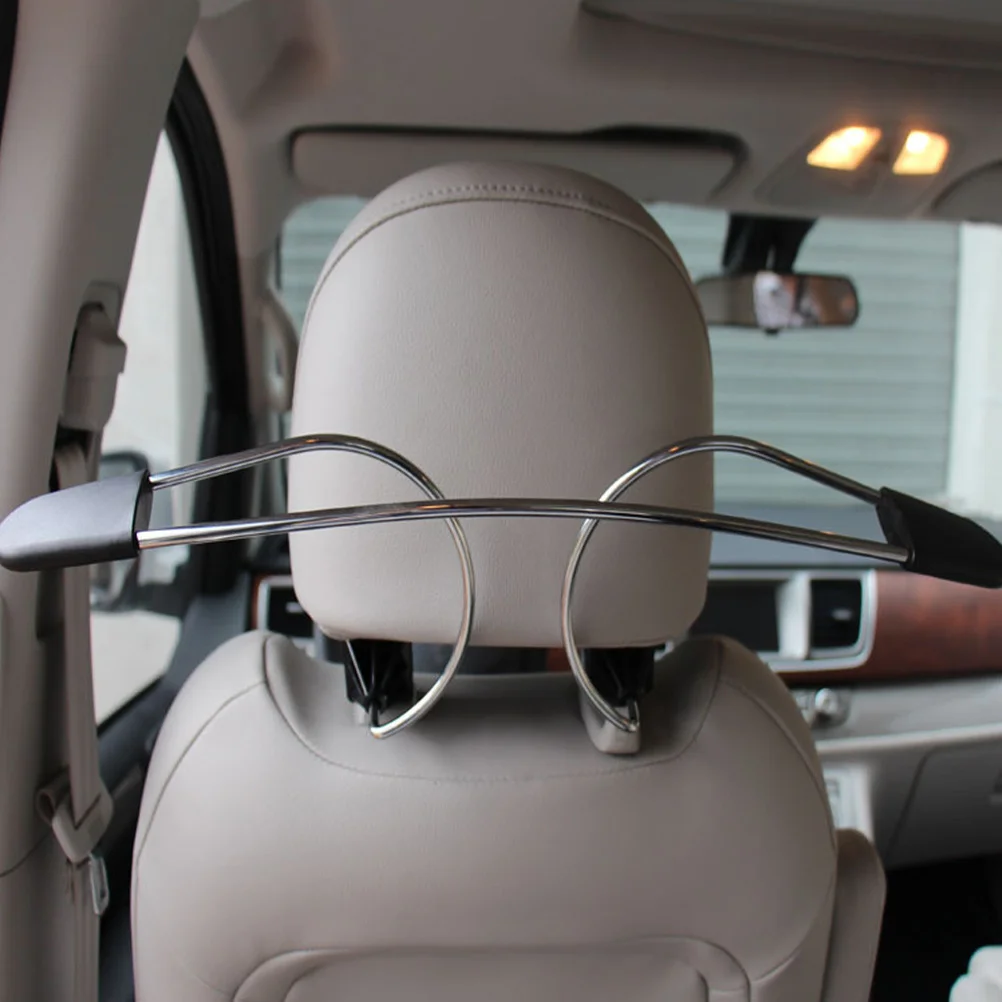 

Sturdy Vehicle Headrest Coat Hanger Suit Shirt Rack For Car Back Seat Clothes Hanging Rack For Car Automotive Clothes