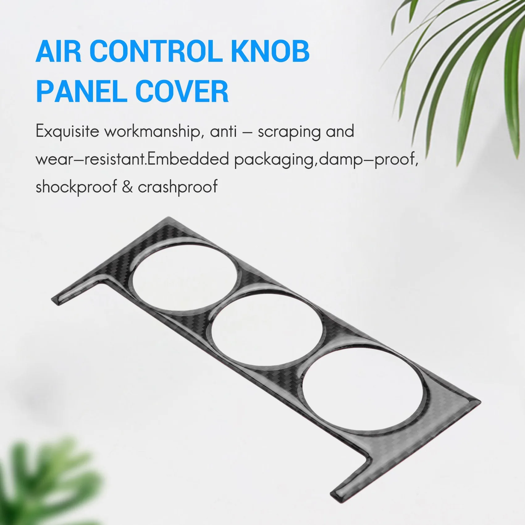 

For Subaru BRZ Toyota 86 GT86 2017-2019 Car Air Conditioning Control Knob Panel Cover Sticker Interior-X67A