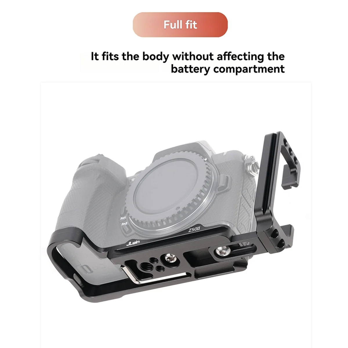 Z50II عمودي سريع الإصدار L لوحة حامل قبضة اليد لكاميرا Z50 II ترايبود لوحة الإفراج السريع