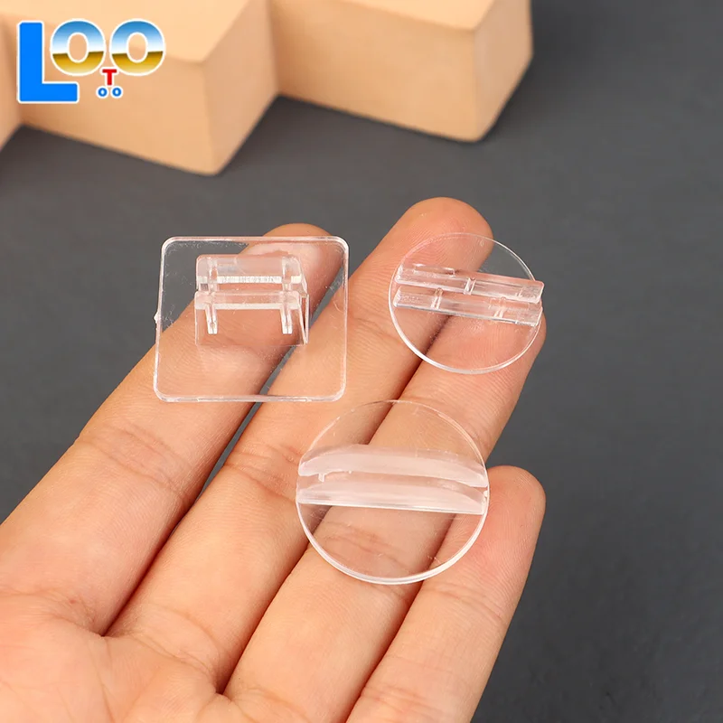 20 قطعة من البطاقات البلاستيكية دعائم ثابتة شفافة فريدة من نوعها لبطاقات ألعاب الورق