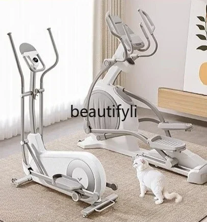 

Elliptical Machine for Home Use, Treadmill Fitness Equipment, Small Silent Elliptical Trainer Lingbo