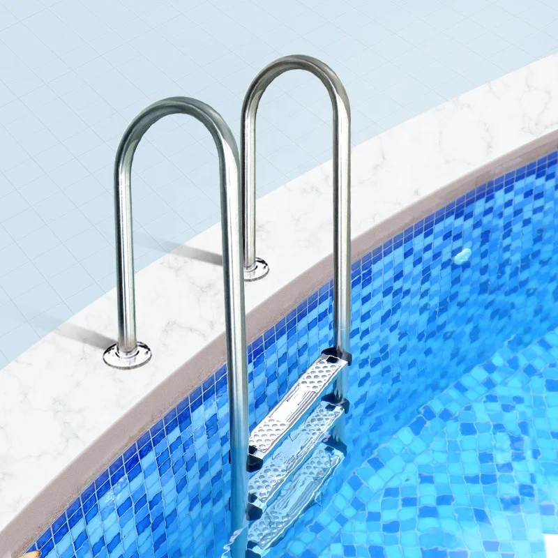 

304/316 stainless steel swimming pool ladder, escalator, corrosion resistant, non-slip