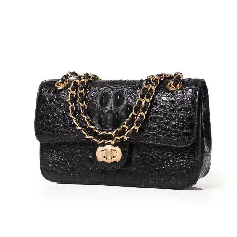 Handbags Luxury Brand Woman Bag New 2024 Korean Fashion Shoulder Crossbody Bags Chain Handbag Snakeskin Brand Women Clutch Purse