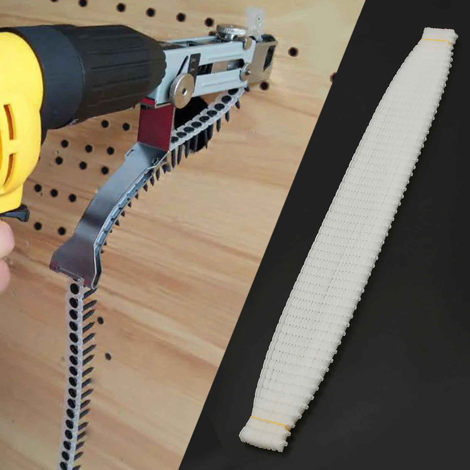 Chain Belt Lithium Battery Automatic Nail Feeding Gun Adapter Screw Empty Chain Belt Woodworking Tool Nail Feeding Chain Belt