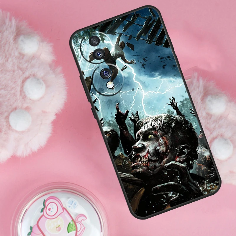 The Walking Dead Case For Honor Magic 6 5 7 Lite Honor 200 Pro 50 70 90 Lite X9b X9a X8b X8a X8 X9 X9c Cover