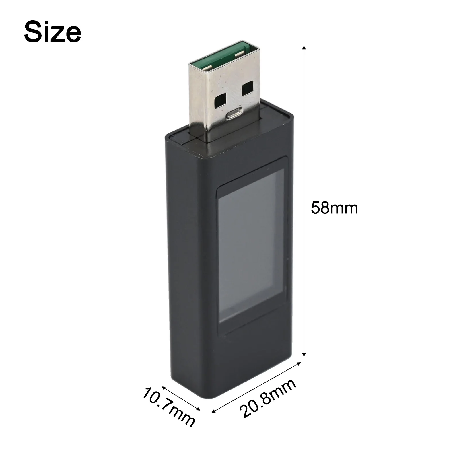 Multi Function USB A Tester KWSMX23 Supporting Fast Charging Protocols and Intuitive Interface for Easy Data Viewing