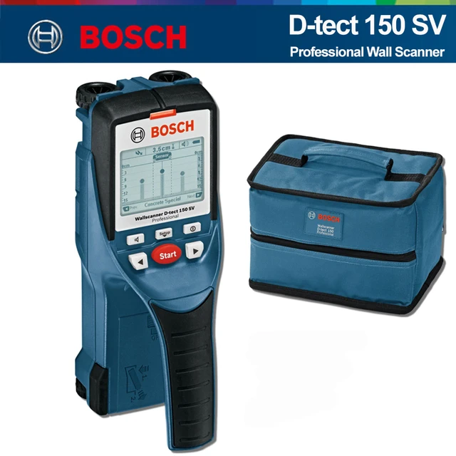 Bosch Digital Wall Scanner D-tect 150 SV Professional Detector Wood/Live  Cables/Plastic Pipes/Metal Detection Pinpointer - AliExpress 1420