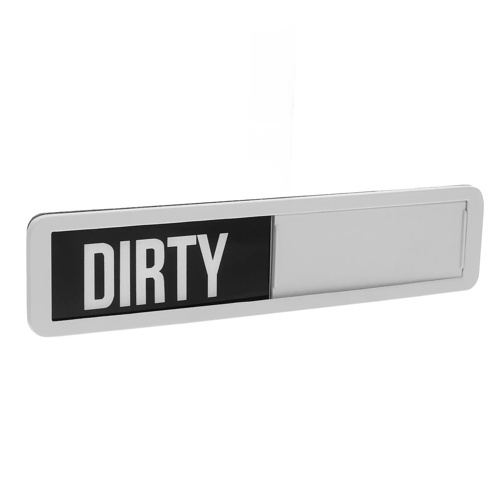 

Dishwasher Clean Dirty Changing Signs Refrigerator Sticker Magnet Indicator Silver for Funny