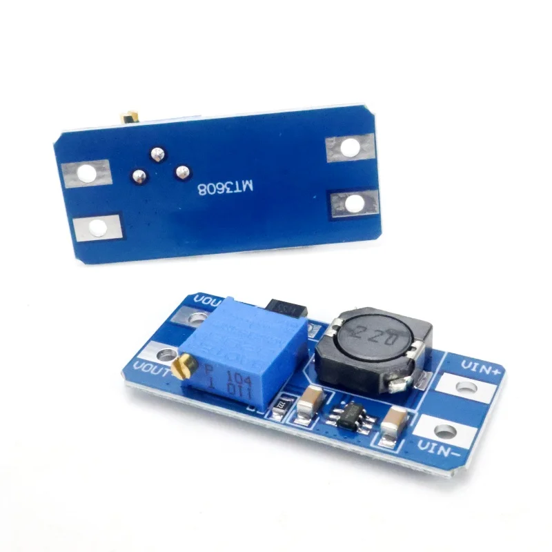 1/3/9 قطع MT3608 DC-DC دفعة محول 2A 2 فولت-24 فولت إلى 5 فولت/9 فولت/12 فولت/28 فولت وحدة الطاقة لاردوينو