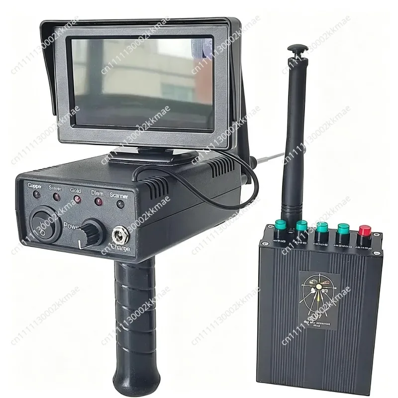 For  AKS Pulse Detector 3D Large LCD Remote Industrial Underground Metal Detector