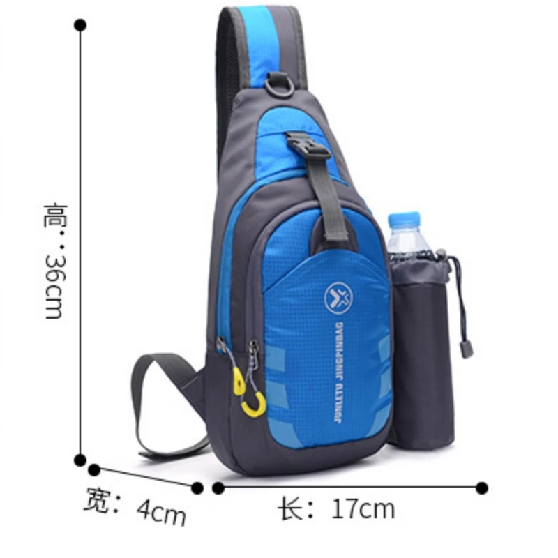 Men Women Chest Backpack Multifunction Travel Hiking Crossbody Shoulder Bag Outdoor Bag Climbing Fitness Trekking Fishing Bag