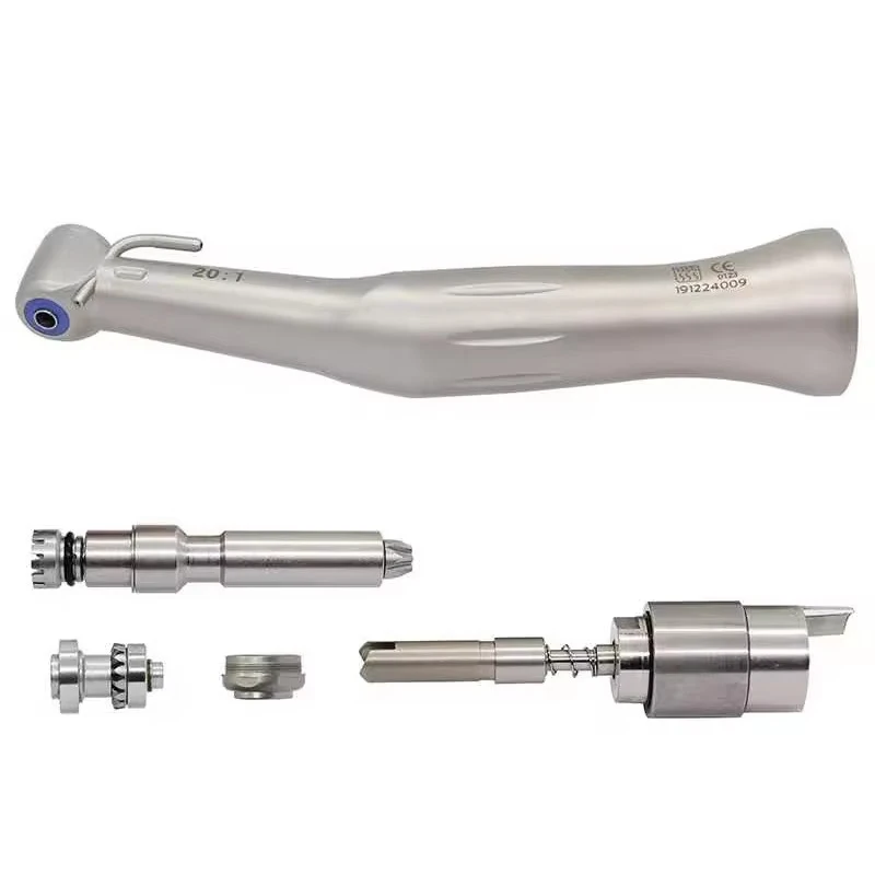 Imagem -06 - Handpiece Dental de Baixa Velocidade com Clareamento dos Dentes Cirurgia de Implante Handpiece contra Angle Redução 20:1 2023