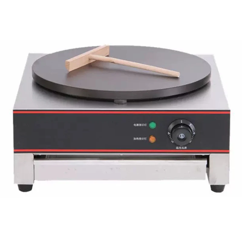 

Single-Head Pancake Griddle, 220V Commercial Pancake Maker, 3000W Flat Pancake Griddle, Non-Stick Pancake Griddle