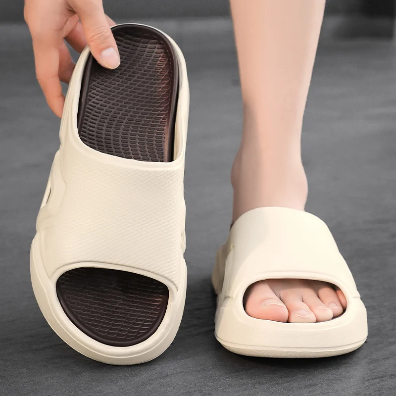 Summer Sandals For Men Outdoor Indoor Men's Casual Slippers Eva Soft Comfortable Hard-wearing Mans Footwear Anti-wear New Style