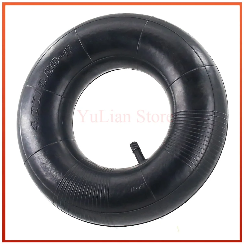 أنبوب داخلي مطاطي بوتيل سميك 4.00/3.50-4 4.10-4 للكهرباء/سكوتر الغاز، دراجة نارية صغيرة، عربة، أجزاء أنبوب جزازة العشب