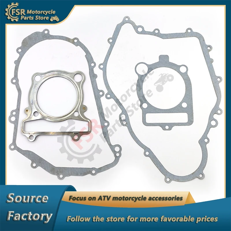 

ATV full vehicle gasket suitable for JS400 jianshe 400CC compatible with Bashan Loncin overhaul pad F3-100801-0 Quad Accessories