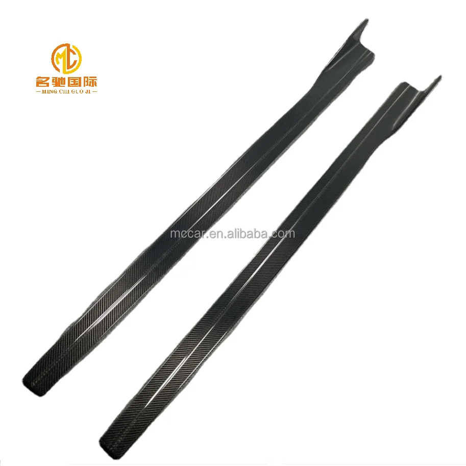 

For BMW F87 M2 M2C MK style Dry carbon fiber Car Side skirts bumper