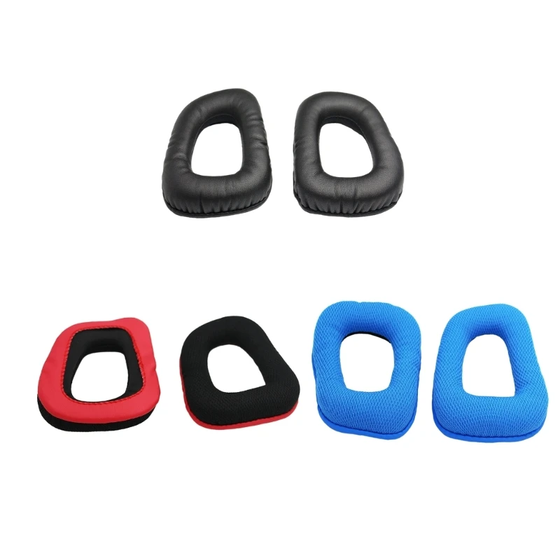 1Pair Ear Pads For G35 G430 G432 G332 Headphones Elastic Memory Foam Earpads Ear Pads Sponge Cushion Replace