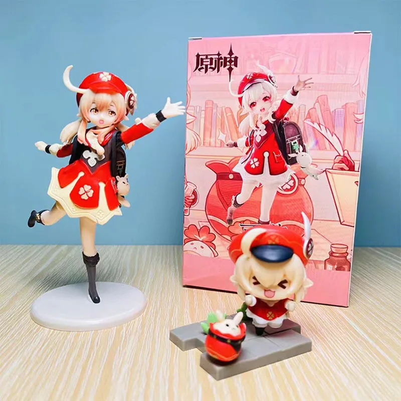 16cm Anime Genshin Impact Figure Action Figure Klee Figurine Collectible Model Doll Toy