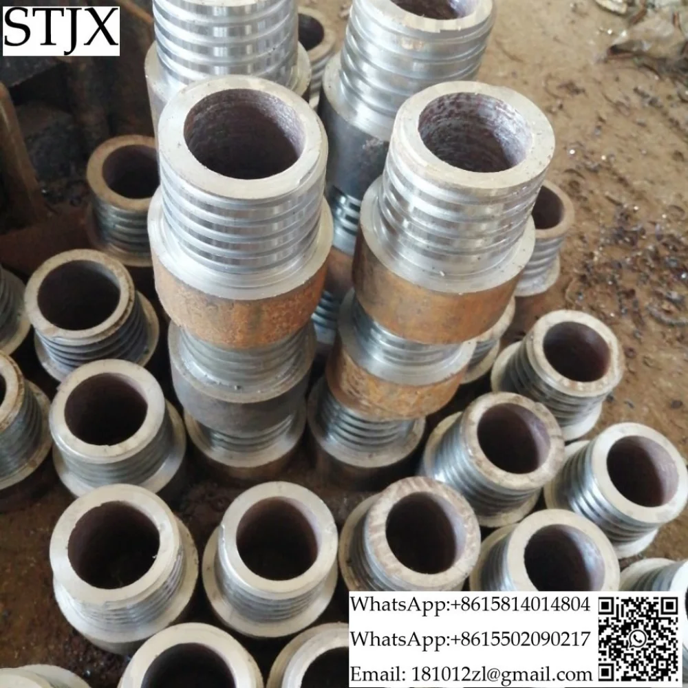 Asta di perforazione joint Drilling rig drill pipe joint water drill joint giunto filettato conico elaborazione esterna un set completo