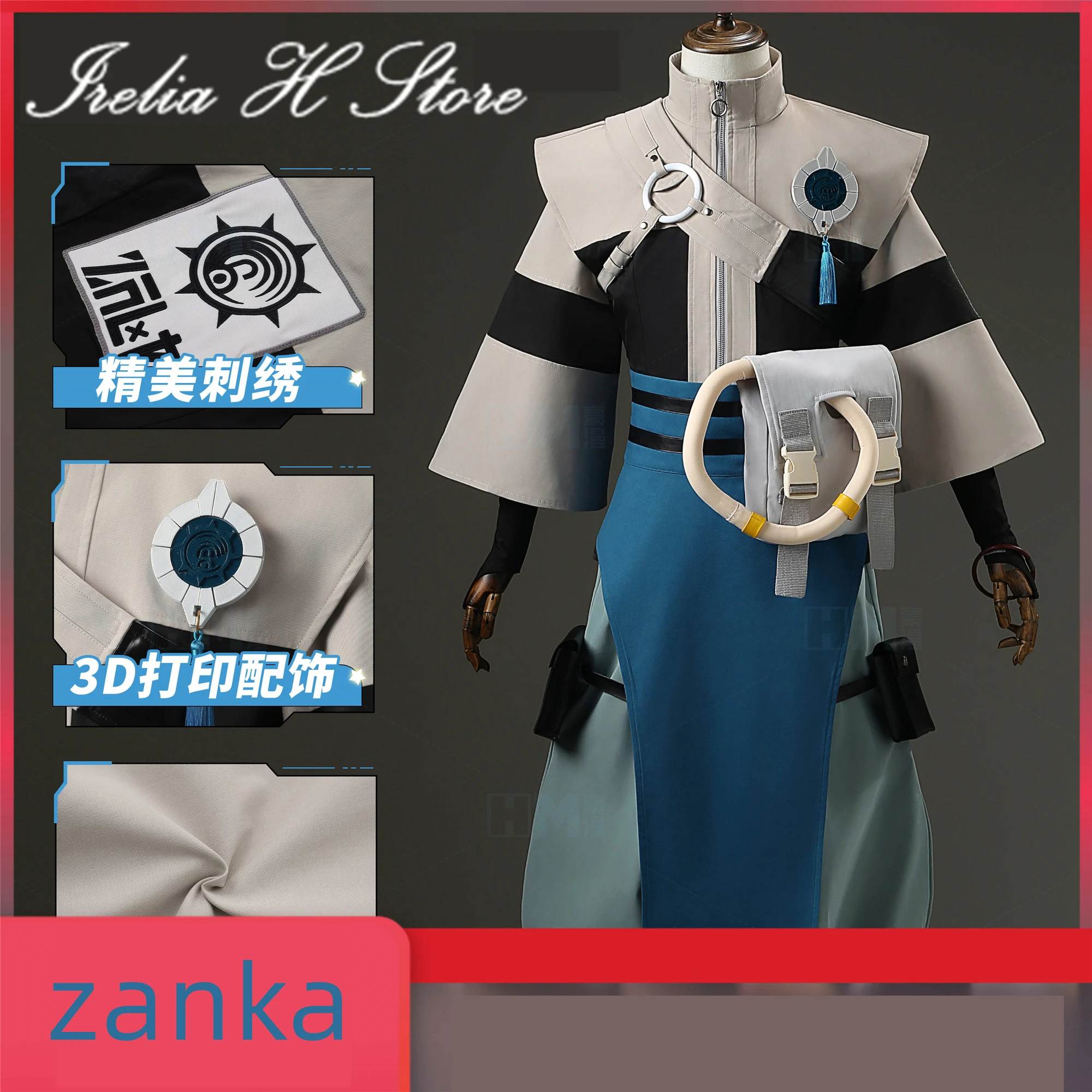 

in stock Irelia H Store Miku NT formula Cosplay Costume for women uniform outfit hallowee shirt skirt party dress
