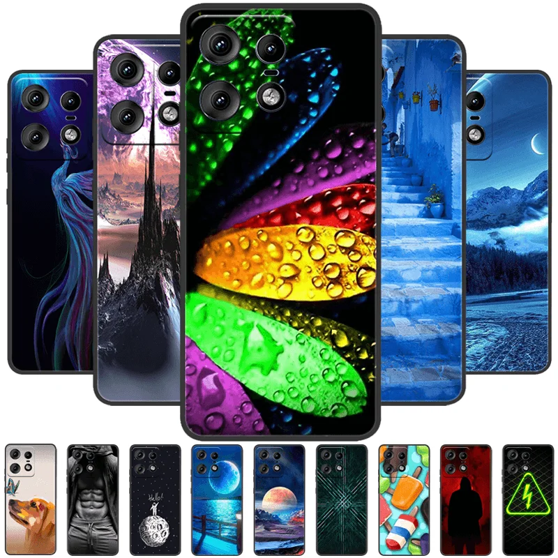 كارتون فاخر كوكه لموتورولا Edge50 Pro حافظة Edge 50s Pro غطاء هاتف ناعم من السيليكون لهاتف Moto Edge 50 Fusion 5G #1