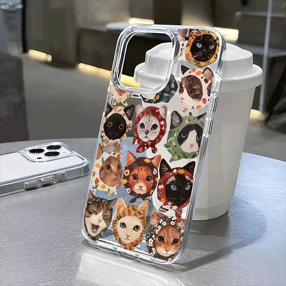 

New animal transparent case suitable for iPhone 16, iPhone 16 Pro iPhone16Pro Max 16Plus，iPhone15， To iPhone 13, iPhone 11 serie