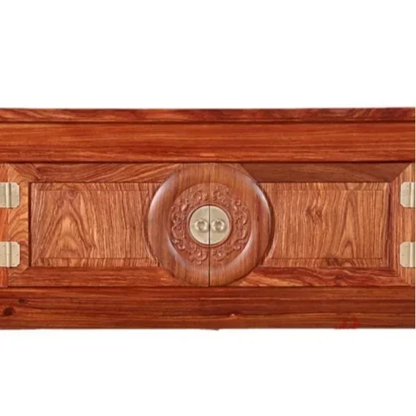 Mahogany hedgehog red sandalwood TV cabinet audio-visual cabinet, new Chinese style, film and television living room,